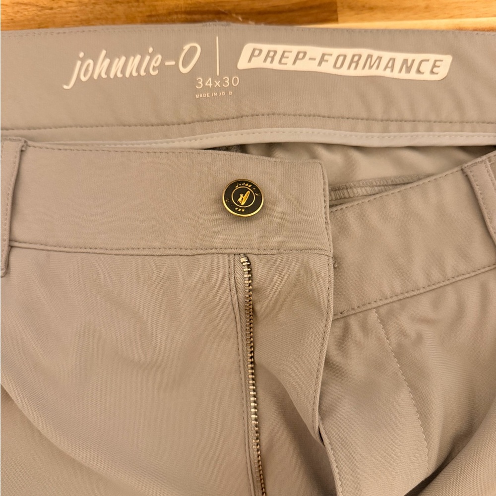 Johnnie-O Prep-Performance Light Gray Chinos - image 2